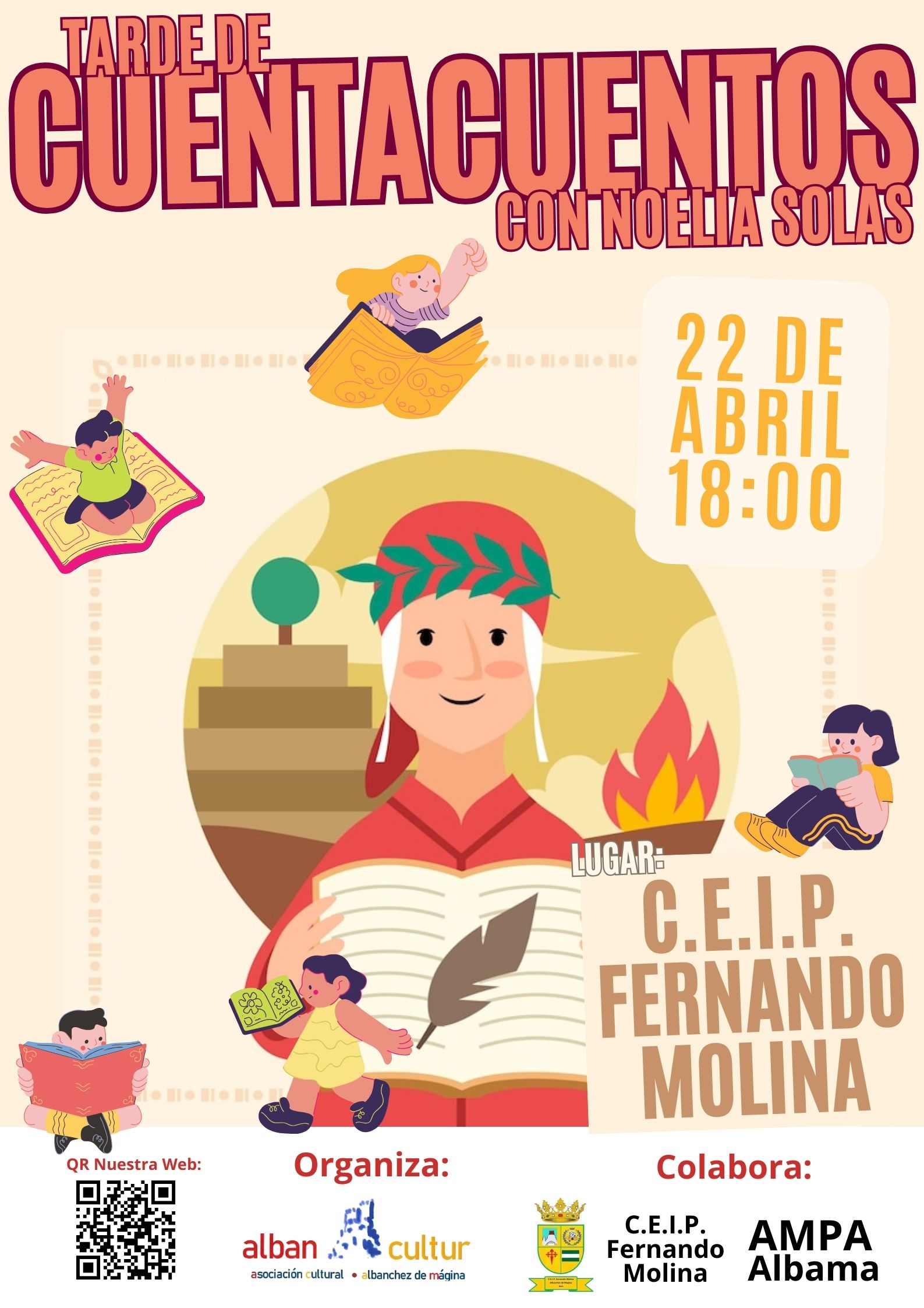 Tarde de Cuentacuentos en Albanchez de Mágina.