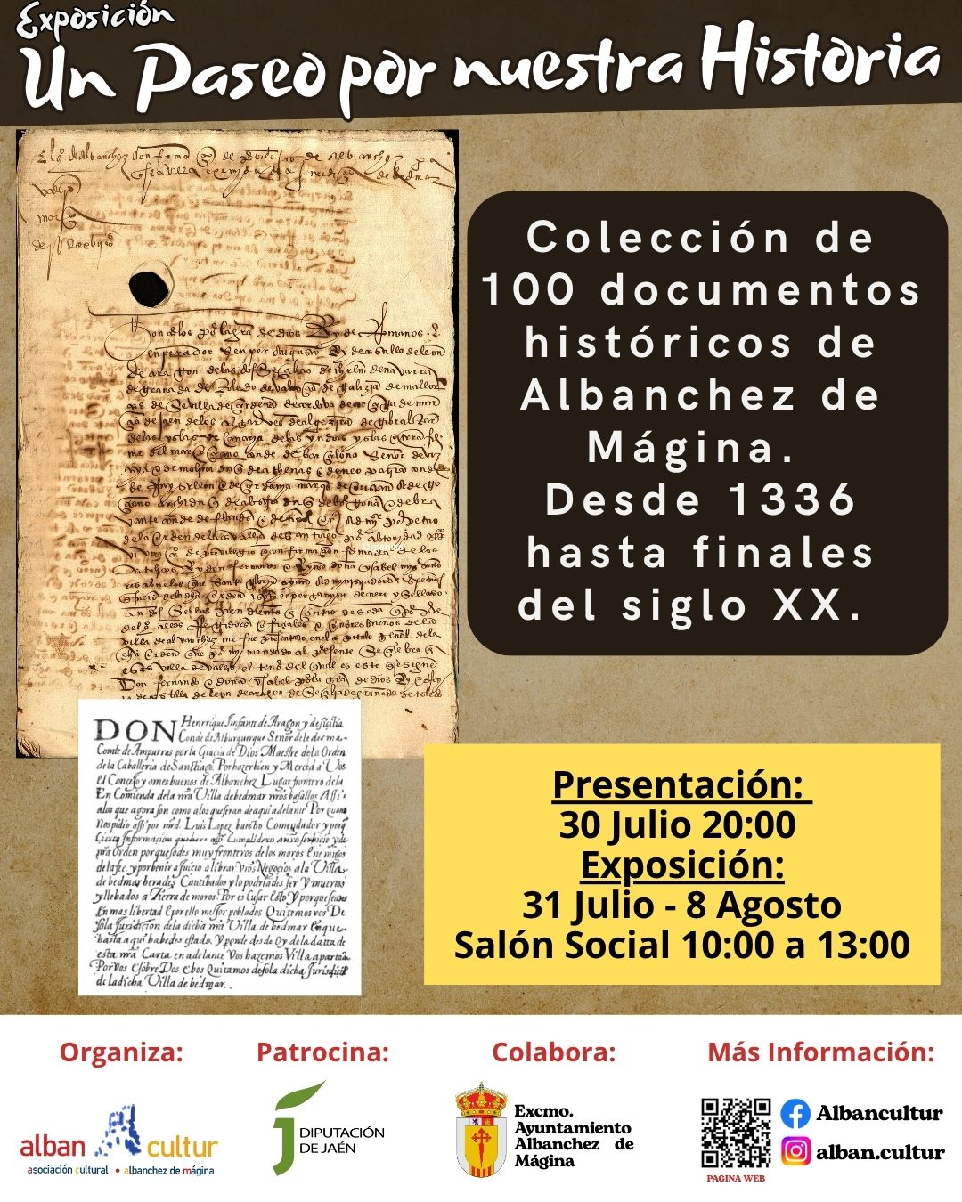 INAUGURACIÓN DE LA EXPOSICIÓN 